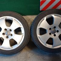 Cerchi in lega 17'' Audi A3 8P + gomme da neve