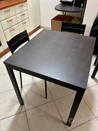 Tavolo allungabile ikea + 4 sedie ikea