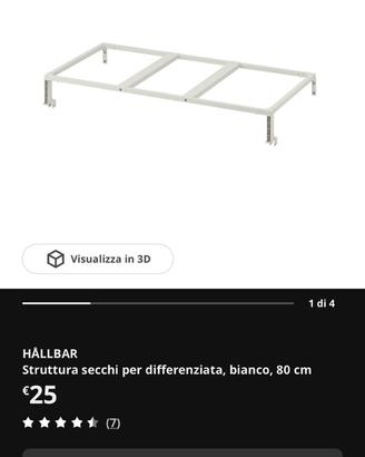 Hallbar Ikea Cestino