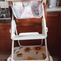 Seggiolone per bambole vintage