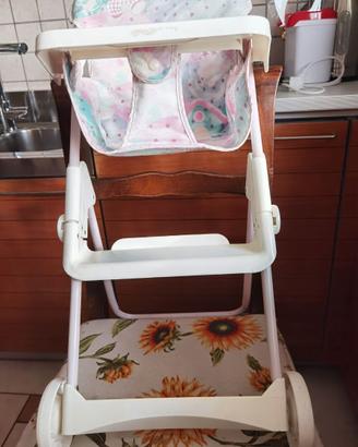 Seggiolone per bambole vintage