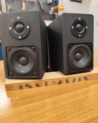 Coppia casse passive autocostruite 
