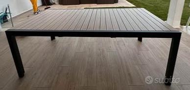 ETHAN TAVOLO ALLUNGABILE FINO A 3 METRI IN ALLUMIN