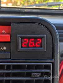 Termometro LED Fiat Panda 141 4x4 Tappo Orologio