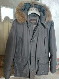 PARKA UOMO MIXTURE IN VERO PIUMINO - TAGLIA M