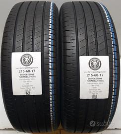 2 GOMME 215 60 17 BRIDGESTONE A53074