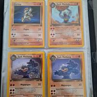 Lotto 2 Dark Machamp olografia