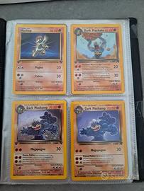 Lotto 2 Dark Machamp olografia