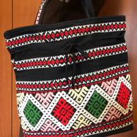 Borsa in tessuto in filato Boho/Hippie style