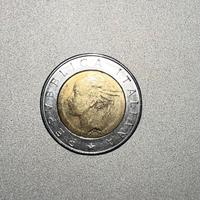 MONETA 500 LIRE Centenario della Banca d'Italia 18