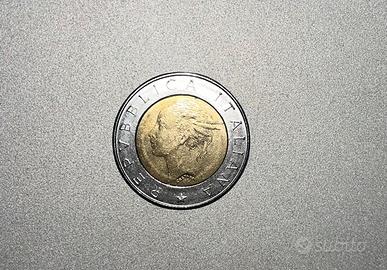 MONETA 500 LIRE Centenario della Banca d'Italia 18