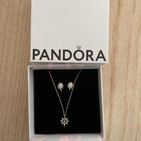 Pandora Stella Polare collana e orecchini