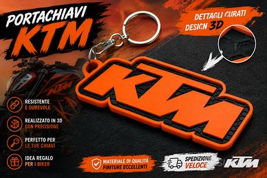Portachiavi KTM Arancione e Nero – Idea Biker