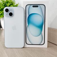 IPHONE 15 128GB BLUE NUOVO APERTO PER ESPOSIZIONE 