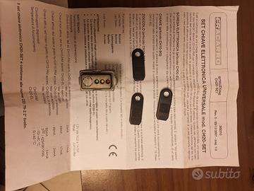 inseritore fracasso con 3 chiavi nuove