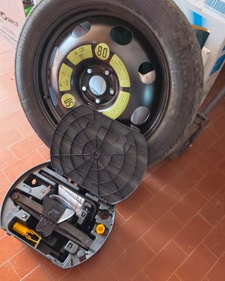 Ruotino di scorta Peugeot 3008, 5008, 2008, 208