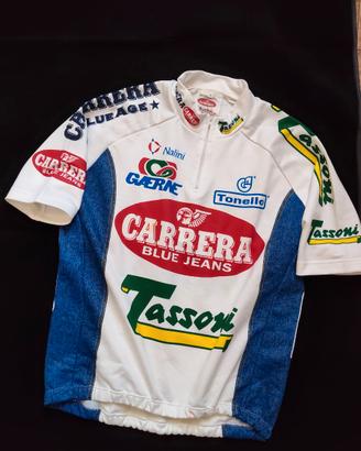Maglia team M. PANTANI 1995 nuova tg. 4 cimelio