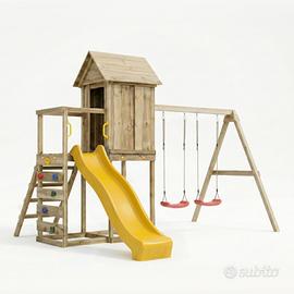 Casetta rialzata per bambini in legno Maxplay 5