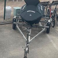 Carrello moto d’acqua gommone Ellebi 600