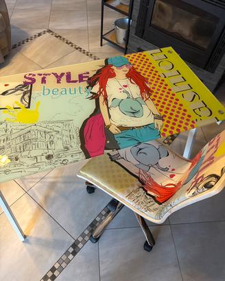 Scrivania + sedia “Young Cartoon di Bizzotto”