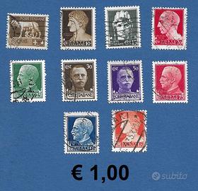 1929 Italia Regno lotto francobolli