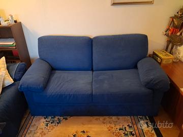 Divano due posti con letto estraibile