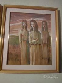 Pasquale Pastorelli olio su tela, collezione 