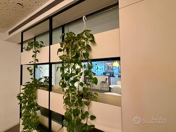 Fioriera elegante in ferro a 3 livelli per piante