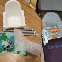 set 2 seggioloni pappa