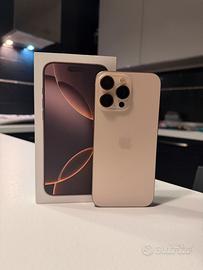 Apple Iphone 16 Pro max 256Gb Desert Titanium acce