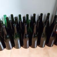 Bottiglie vino vuote per imbottigliare