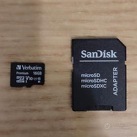 Verbatim Premium 16GB MicroSd + Adapter