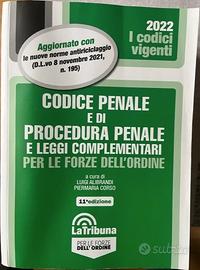 Codice Penale (e di Procedura Penale) 2022