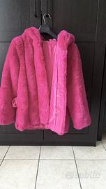 Pelliccia ecologica fuxia