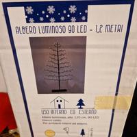 Albero a led bianco caldo