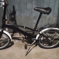 Bicicletta pieghevole bici 20 cambio e parafanghi