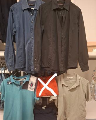 BOX 5 PZ abbigliamento uomo XL/XXL
