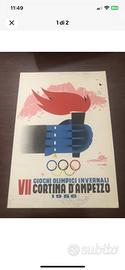 Cartolina Giochi Olimpici Invernali Cortina 1956