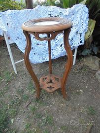 tavolo francese con piano in marmo