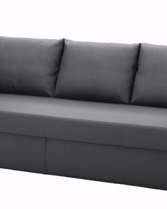 FRIHETEN Divano letto a 3 posti, Skiftebo grigio