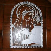 Virgo Fidelis - Quadro in ferro battuto