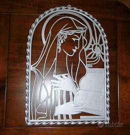 Virgo Fidelis - Quadro in ferro battuto