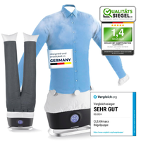 CLEANmaxx Ferro automatico per camicie Pro Steam +