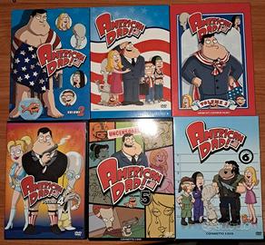 American Dad dvd 6 stagioni complete da collezione