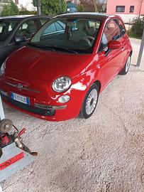 fiat 500 rossa