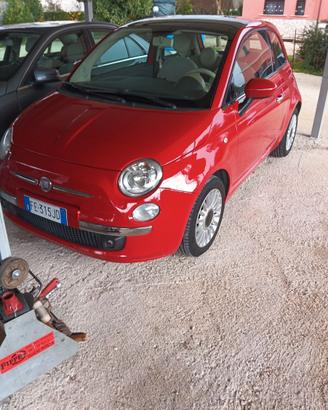 fiat 500 rossa