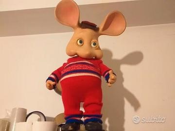grande topo Gigio anni 60  vintage 40 cm