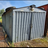Capanno Box garage da giardino cortile 6x2,50mt