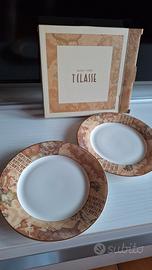 2 piattini dolce alviero martini da collezione 