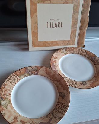 2 piattini dolce alviero martini da collezione 